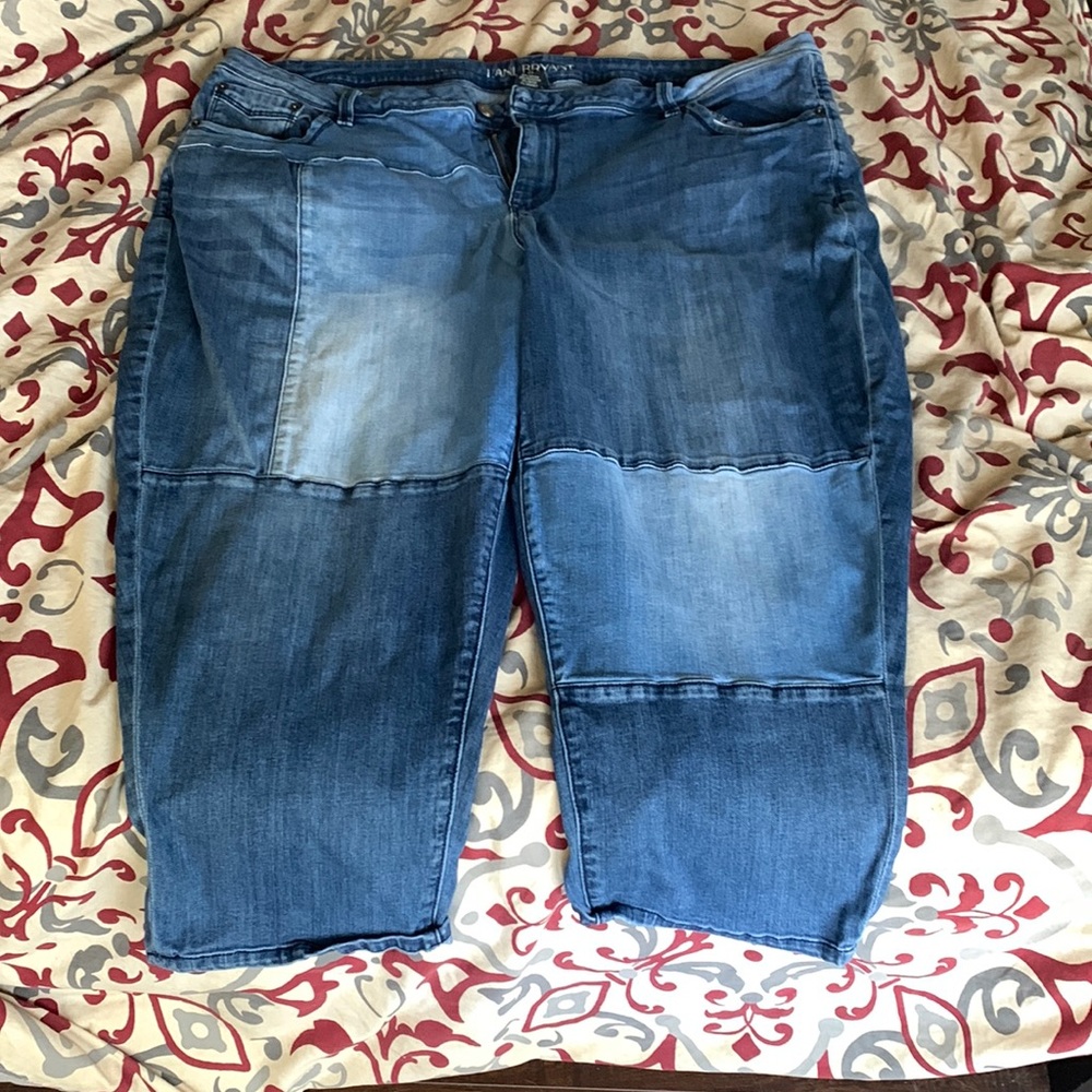 Lane Bryant size 24 capri jeans